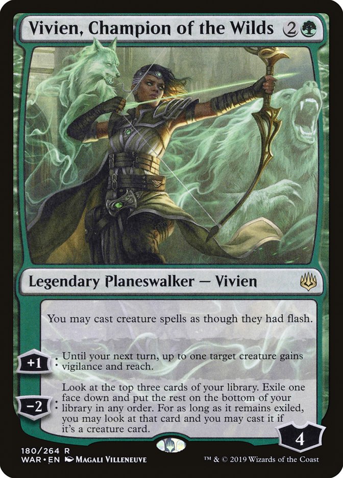 Vivien, Champion of the Wilds [War of the Spark] | Black Swamp Games