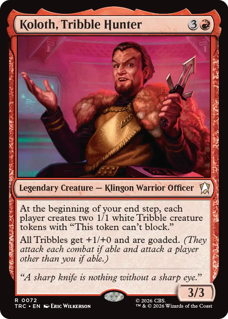 Koloth, Tribble Hunter [Star Trek] | Black Swamp Games