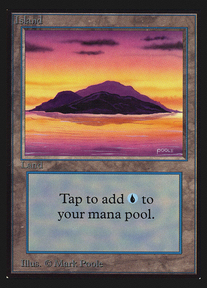 Island (Sunset / Signature on Right) [Collectors' Edition] | Black Swamp Games