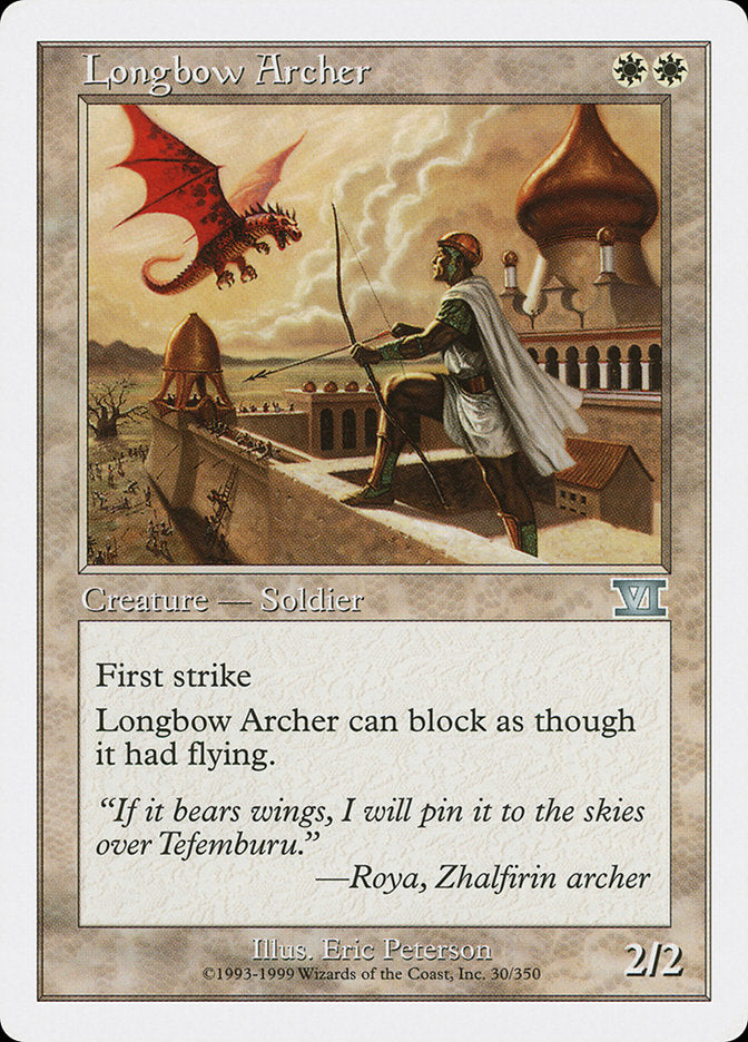 Longbow Archer [Classic Sixth Edition] | Black Swamp Games