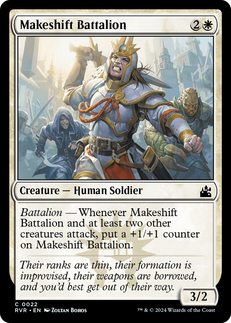 Makeshift Battalion [Ravnica Remastered] | Black Swamp Games