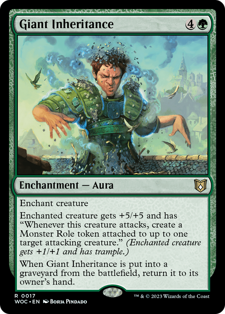 Giant Inheritance [Wilds of Eldraine Commander] | Black Swamp Games
