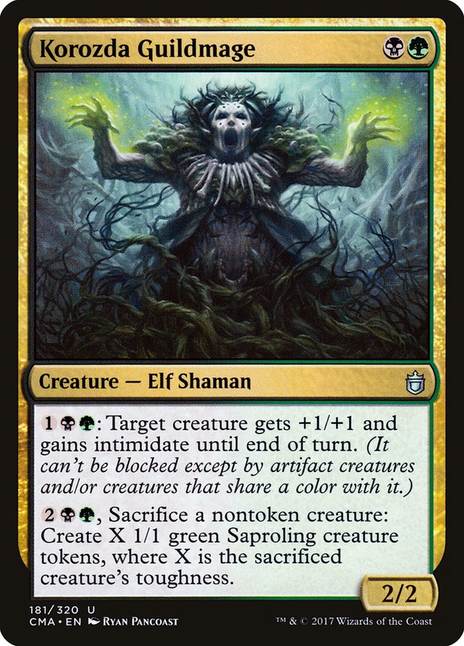 Korozda Guildmage [Commander Anthology] | Black Swamp Games