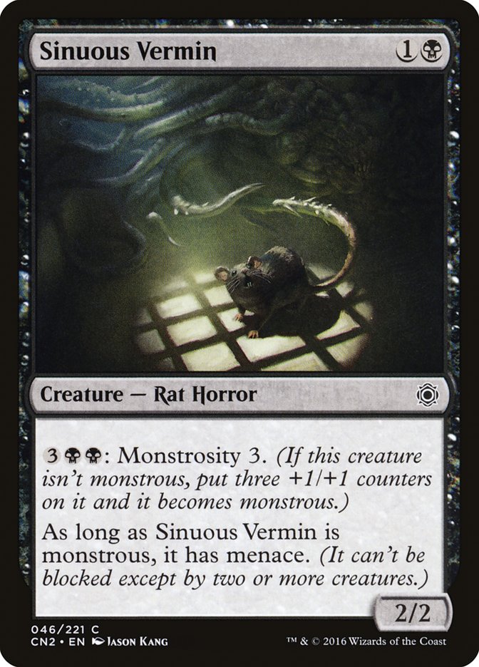 Sinuous Vermin [Conspiracy: Take the Crown] | Black Swamp Games