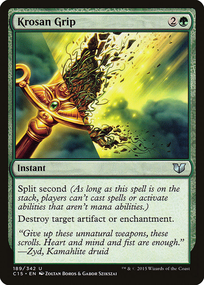 Krosan Grip [Commander 2015] | Black Swamp Games