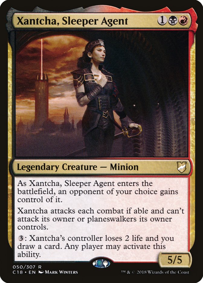 Xantcha, Sleeper Agent [Commander 2018] | Black Swamp Games