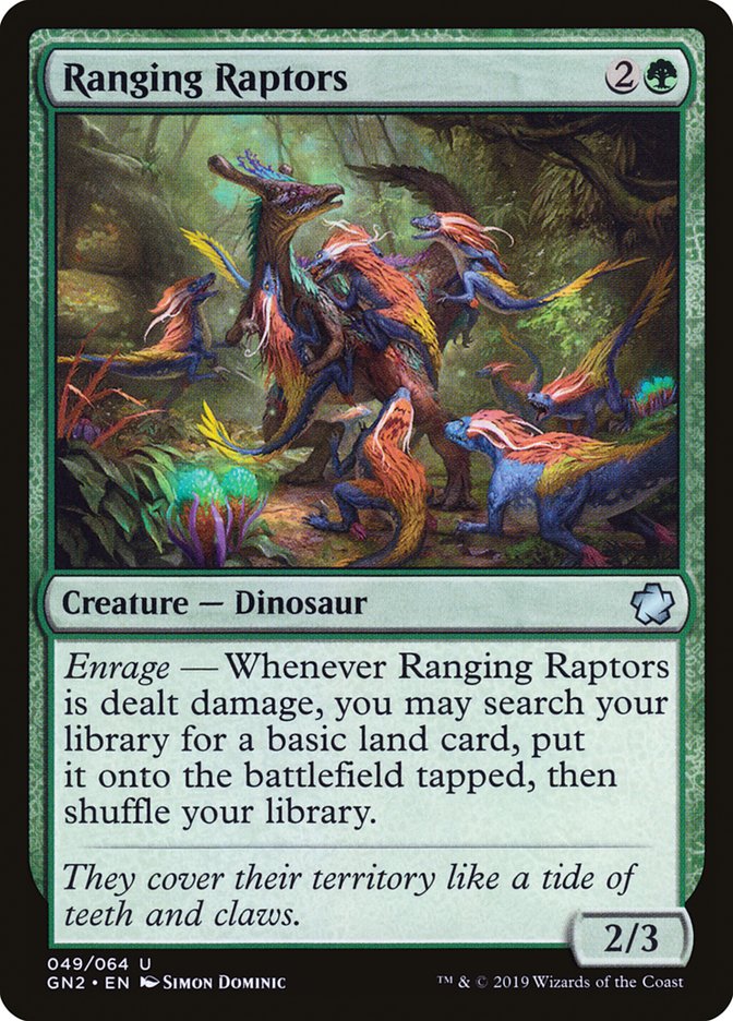 Ranging Raptors [Game Night 2019] | Black Swamp Games