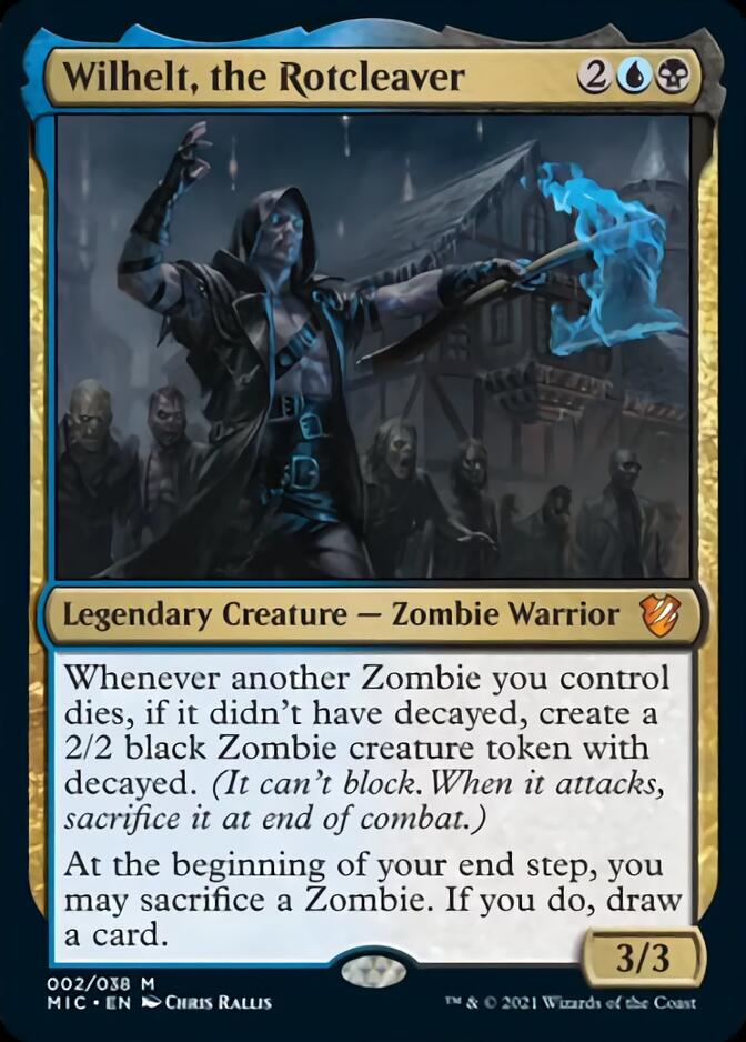 Wilhelt, the Rotcleaver [Innistrad: Midnight Hunt Commander] | Black Swamp Games