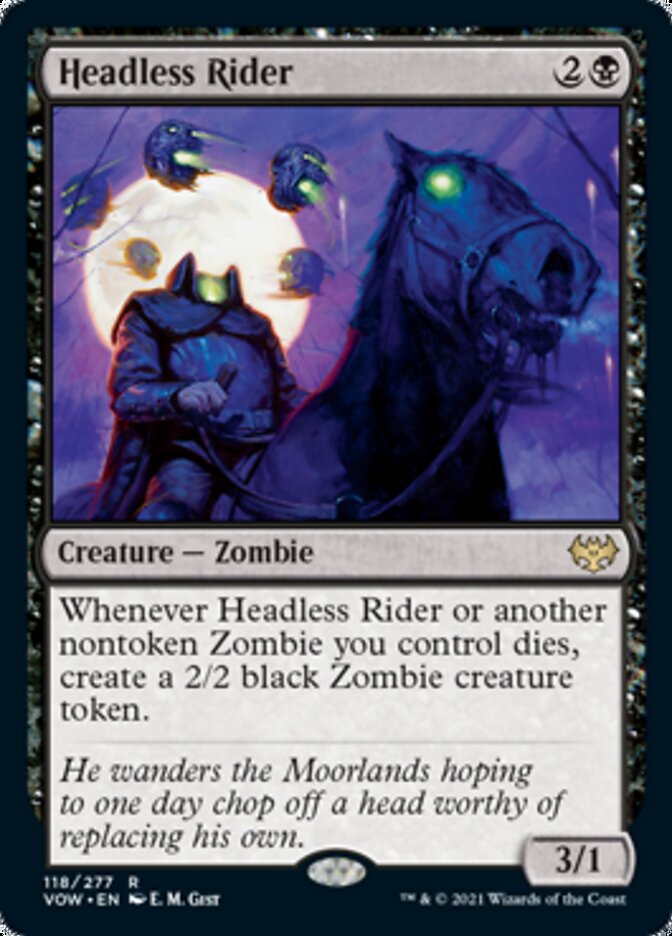 Headless Rider [Innistrad: Crimson Vow] | Black Swamp Games