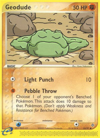 Geodude (55/97) [EX: Dragon] | Black Swamp Games
