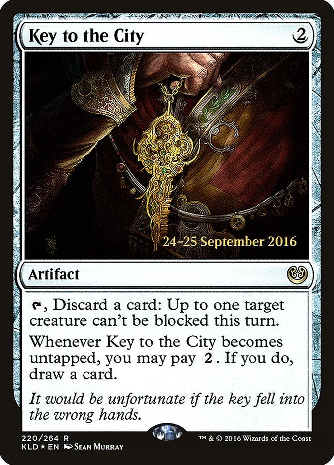 Key to the City [Kaladesh Prerelease Promos] | Black Swamp Games