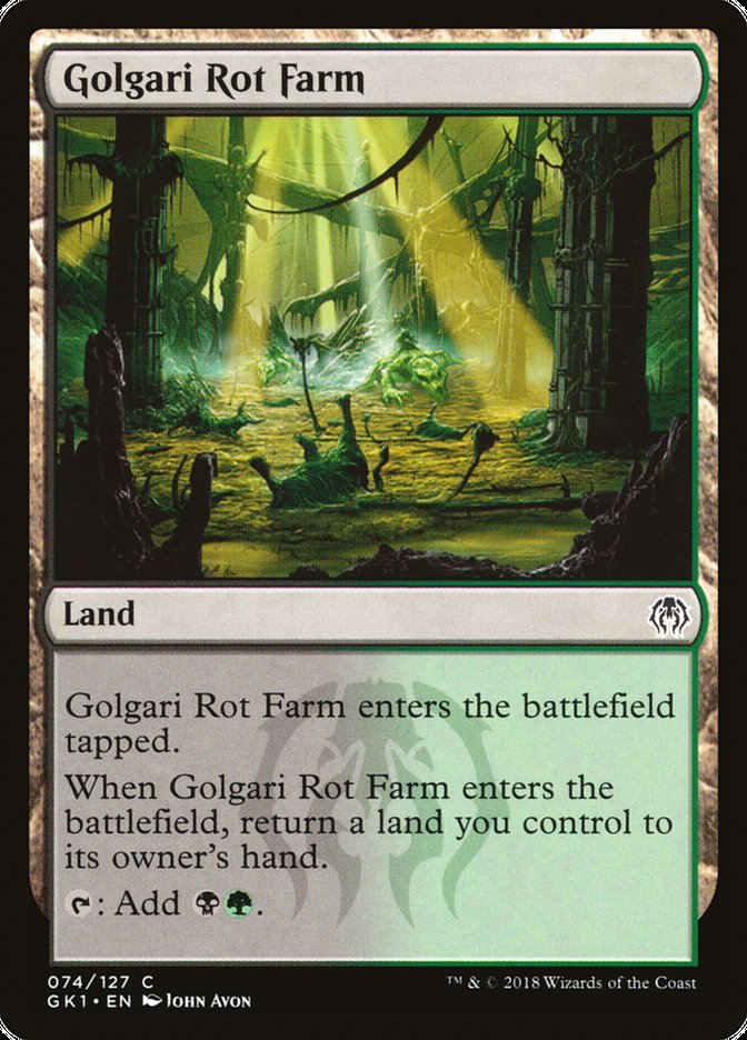 Golgari Rot Farm [Guilds of Ravnica Guild Kit] | Black Swamp Games
