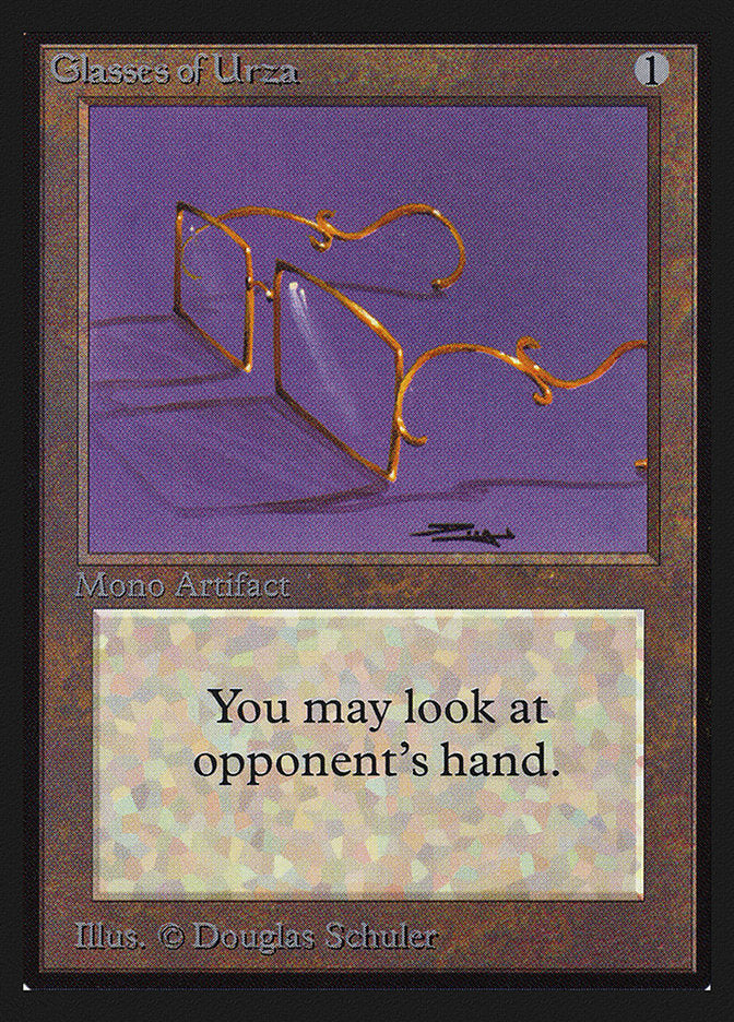 Glasses of Urza [International Collectors' Edition] | Black Swamp Games