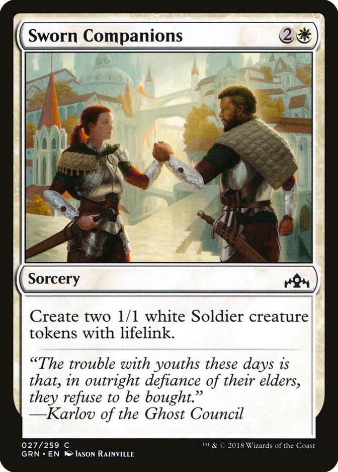 Sworn Companions [Guilds of Ravnica] | Black Swamp Games
