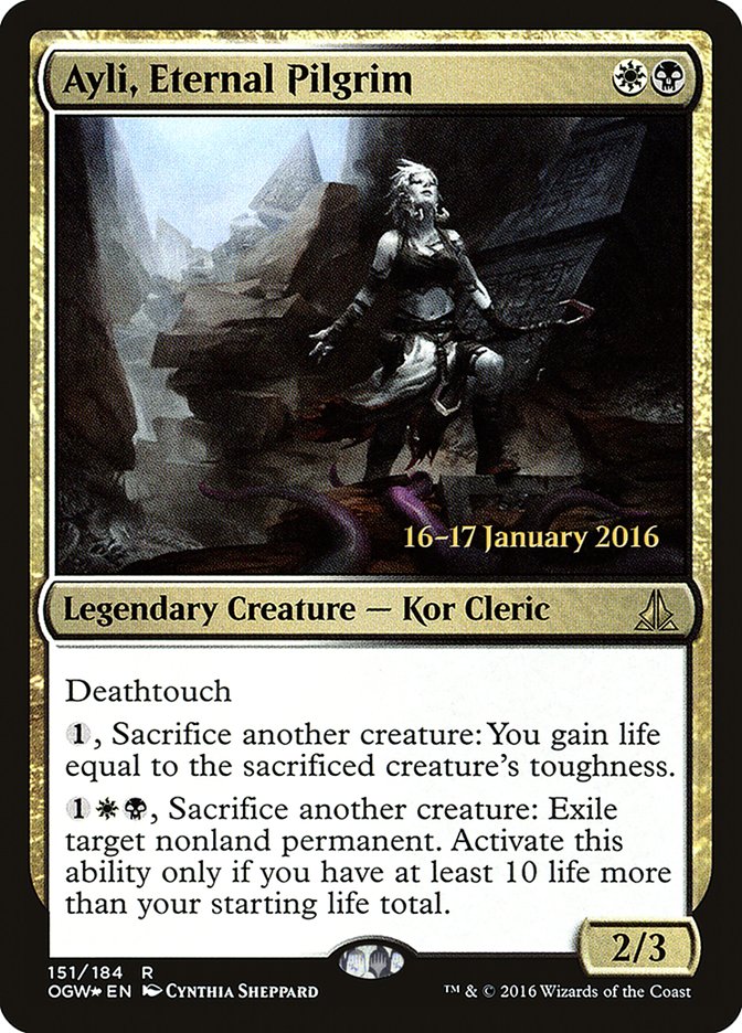 Ayli, Eternal Pilgrim [Oath of the Gatewatch Prerelease Promos] | Black Swamp Games