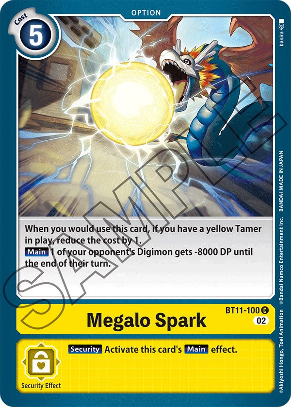 Megalo Spark [BT11-100] [Dimensional Phase] | Black Swamp Games