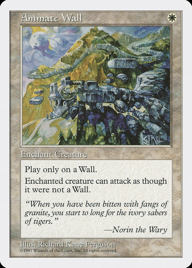 Animate Wall [Fifth Edition] | Black Swamp Games