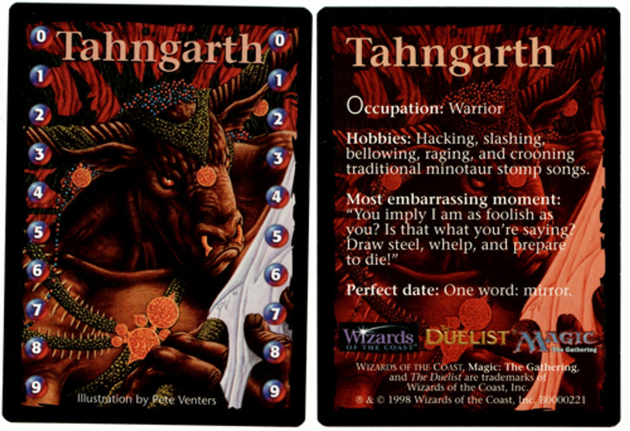 Tahngarth Life Counter Token [Media Promos] | Black Swamp Games