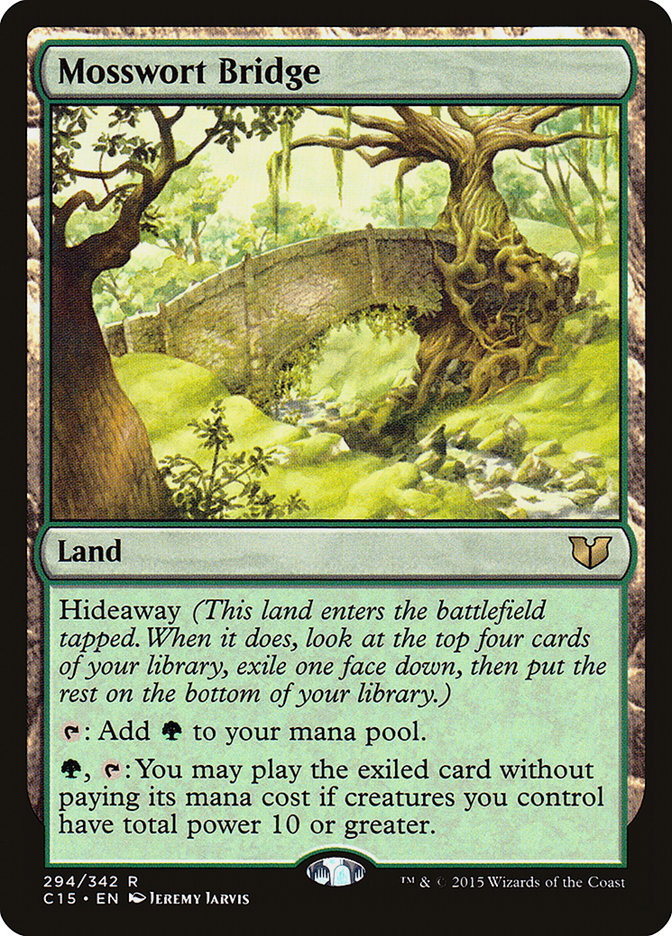 Mosswort Bridge [Commander 2015] | Black Swamp Games