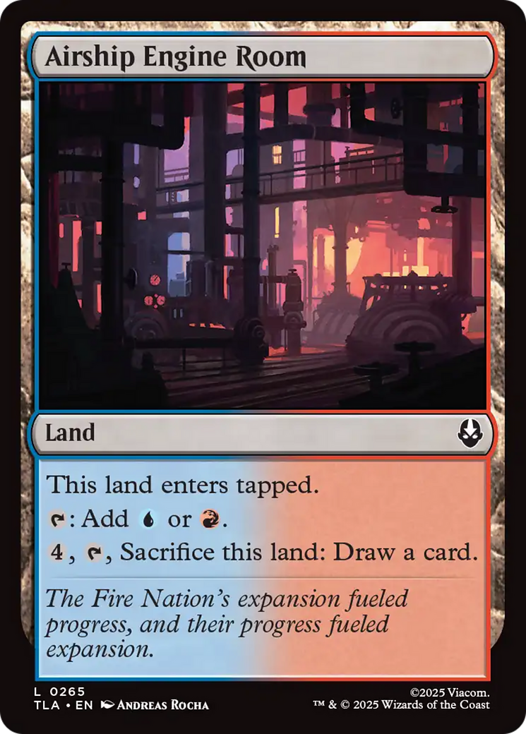 Airship Engine Room [Avatar: The Last Airbender] | Black Swamp Games