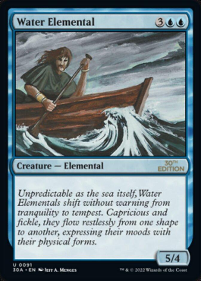 Water Elemental [30th Anniversary Edition] | Black Swamp Games