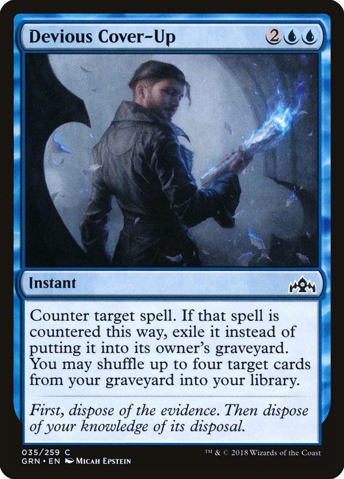 Devious Cover-Up [Guilds of Ravnica] | Black Swamp Games