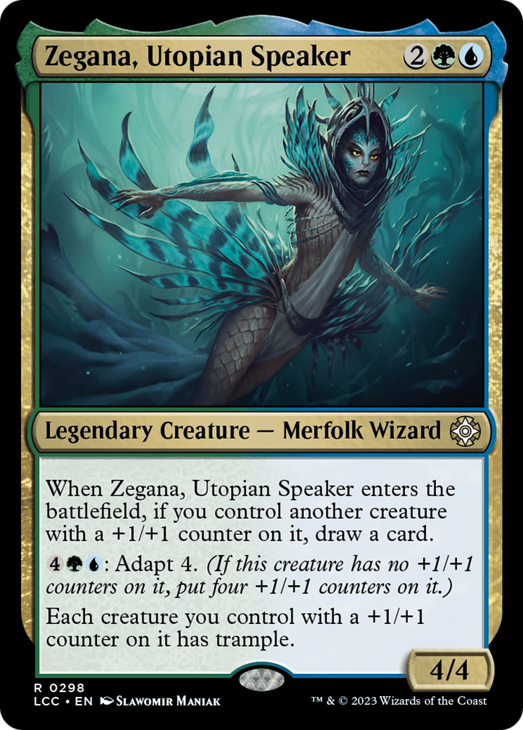 Zegana, Utopian Speaker [The Lost Caverns of Ixalan Commander] | Black Swamp Games