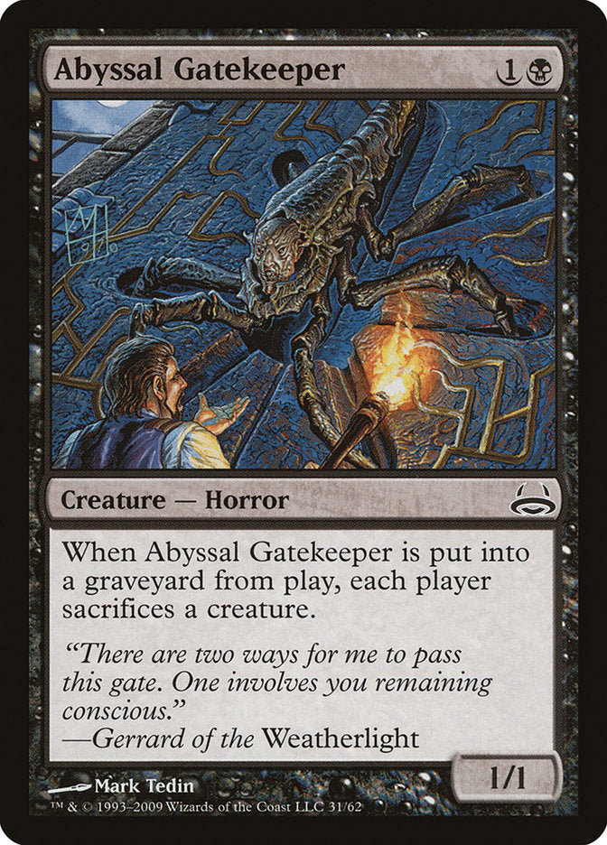 Abyssal Gatekeeper [Duel Decks: Divine vs. Demonic] | Black Swamp Games