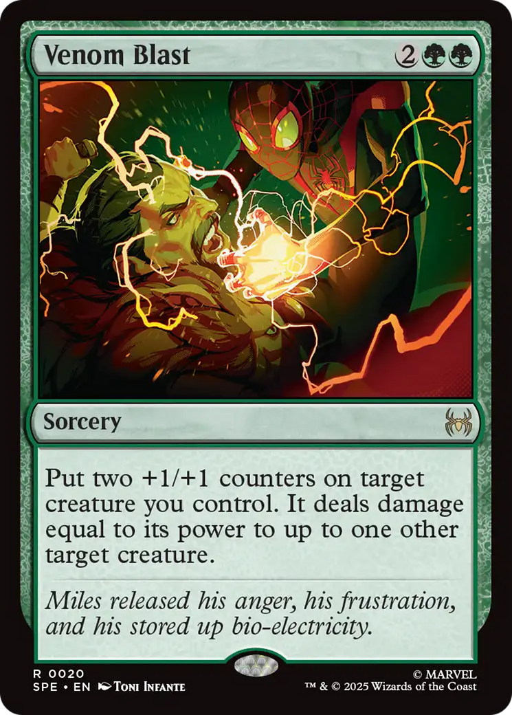 Venom Blast [Marvel's Spider-Man: Eternal-Legal] | Black Swamp Games