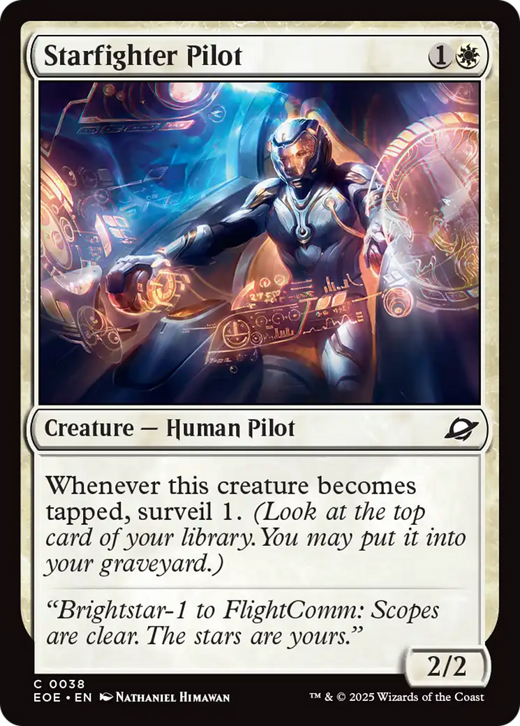 Starfighter Pilot [Edge of Eternities] | Black Swamp Games