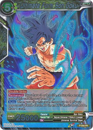 Ultimate Form Son Goku (P-059) [Promotion Cards] | Black Swamp Games