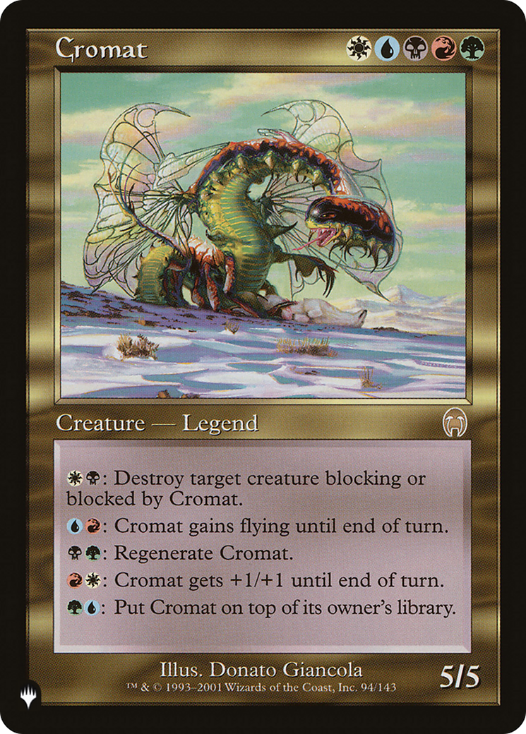 Cromat [The List] | Black Swamp Games
