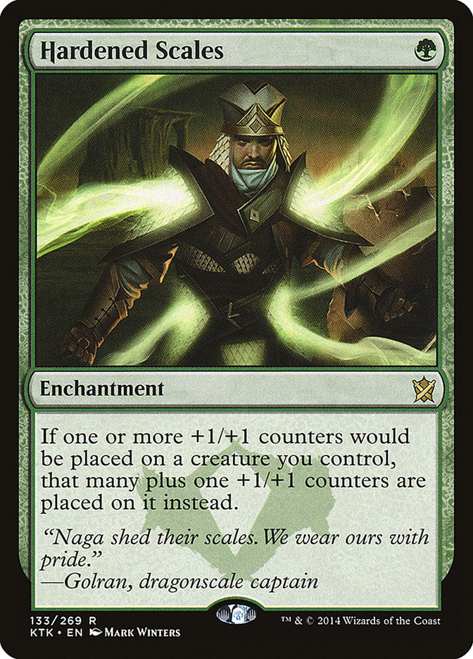 Hardened Scales [Khans of Tarkir] | Black Swamp Games