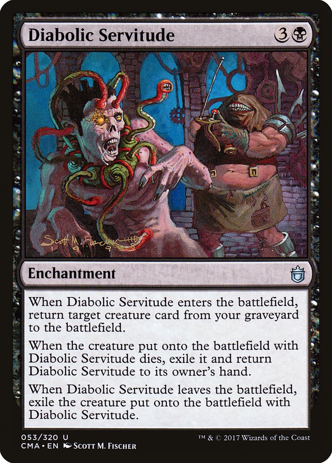 Diabolic Servitude [Commander Anthology] | Black Swamp Games