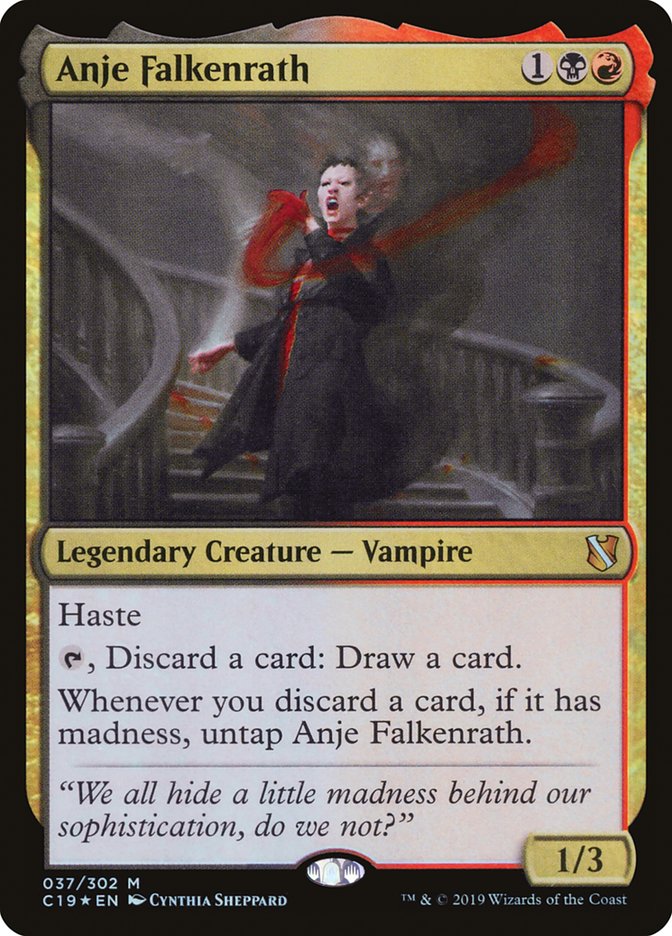 Anje Falkenrath [Commander 2019] | Black Swamp Games