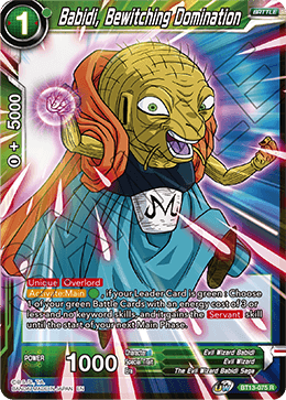 Babidi, Bewitching Domination (Rare) (BT13-075) [Supreme Rivalry] | Black Swamp Games