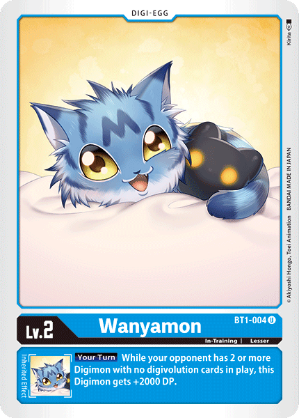 Wanyamon [BT1-004] [Release Special Booster Ver.1.0] | Black Swamp Games