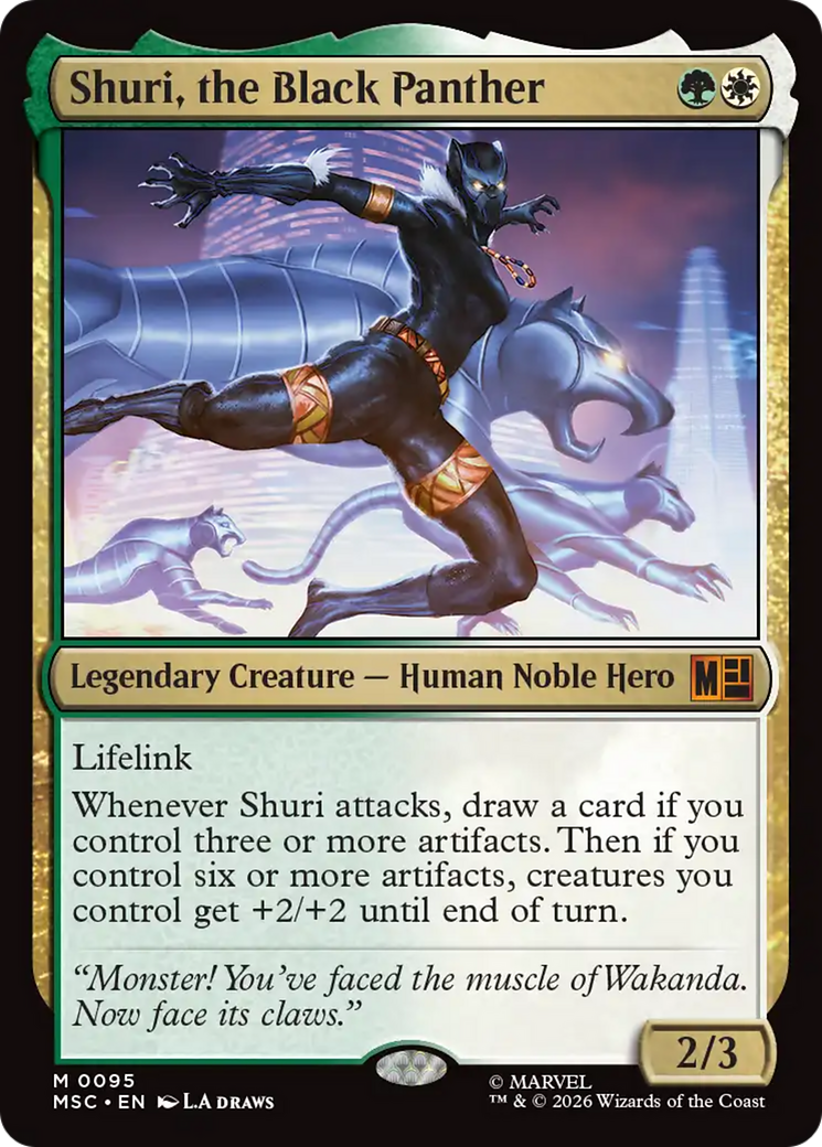 Shuri, the Black Panther [Marvel Super Heroes Commander] | Black Swamp Games