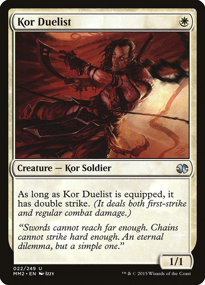 Kor Duelist [Modern Masters 2015] | Black Swamp Games