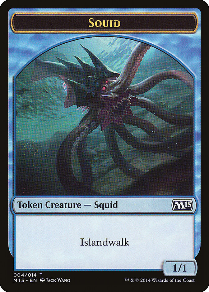Squid Token [Magic 2015 Tokens] | Black Swamp Games