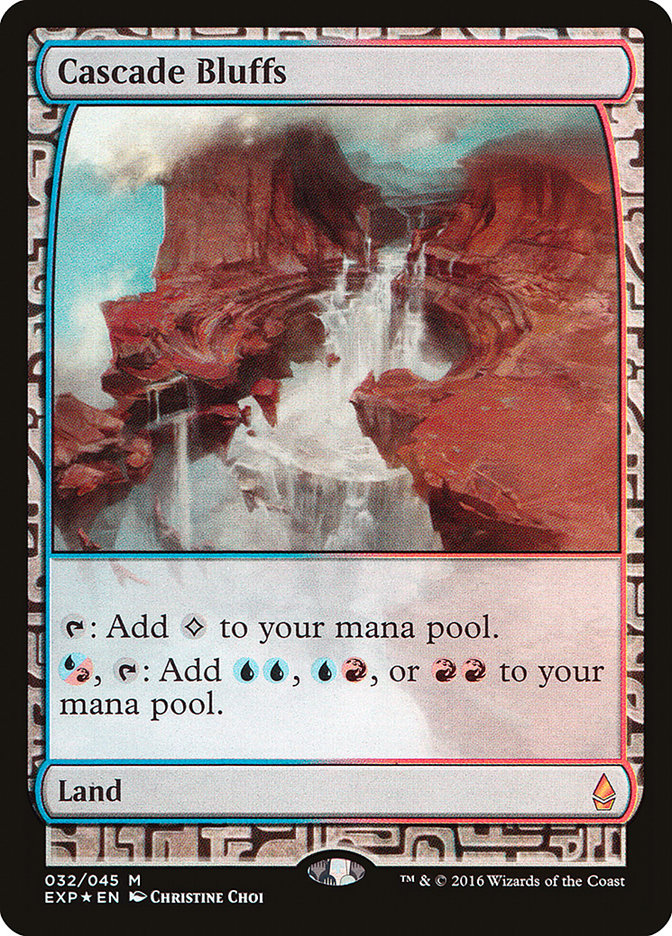 Cascade Bluffs [Zendikar Expeditions] | Black Swamp Games