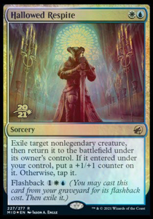 Hallowed Respite [Innistrad: Midnight Hunt Prerelease Promos] | Black Swamp Games