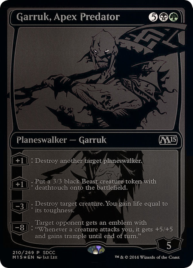 Garruk, Apex Predator [San Diego Comic-Con 2014] | Black Swamp Games