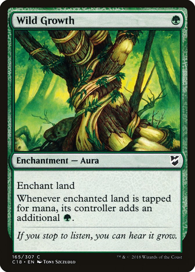 Wild Growth [Commander 2018] | Black Swamp Games
