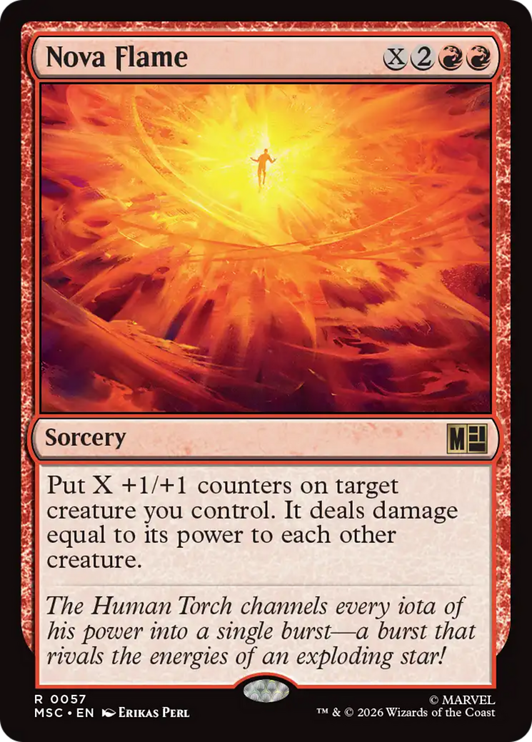 Nova Flame [Marvel Super Heroes Commander] | Black Swamp Games