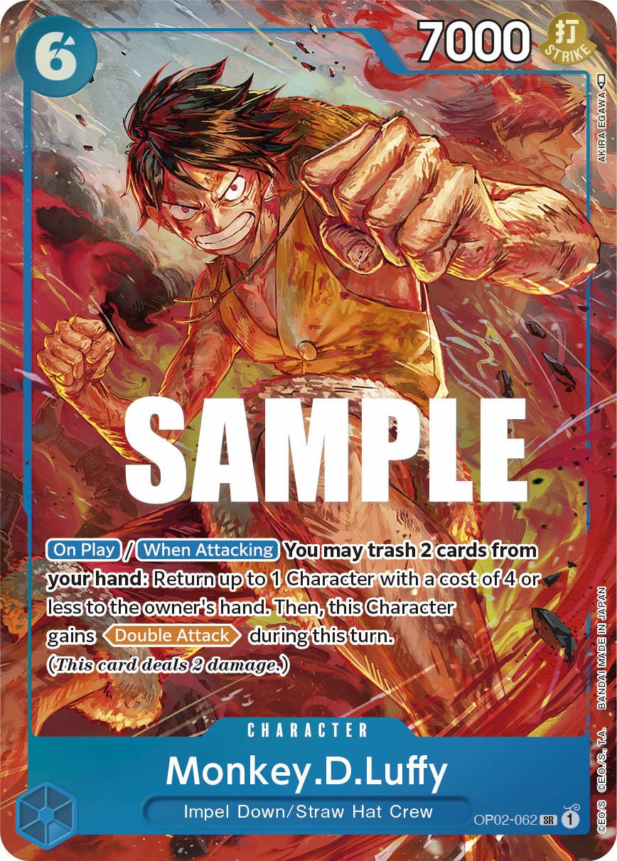 Monkey.D.Luffy (Alternate Art) [Paramount War] | Black Swamp Games