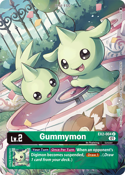 Gummymon [EX2-004] (Alternate Art) [Digital Hazard] | Black Swamp Games