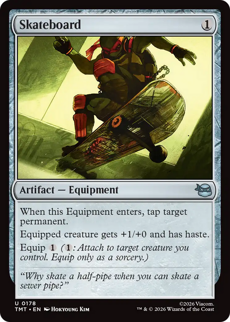 Skateboard [Teenage Mutant Ninja Turtles] | Black Swamp Games