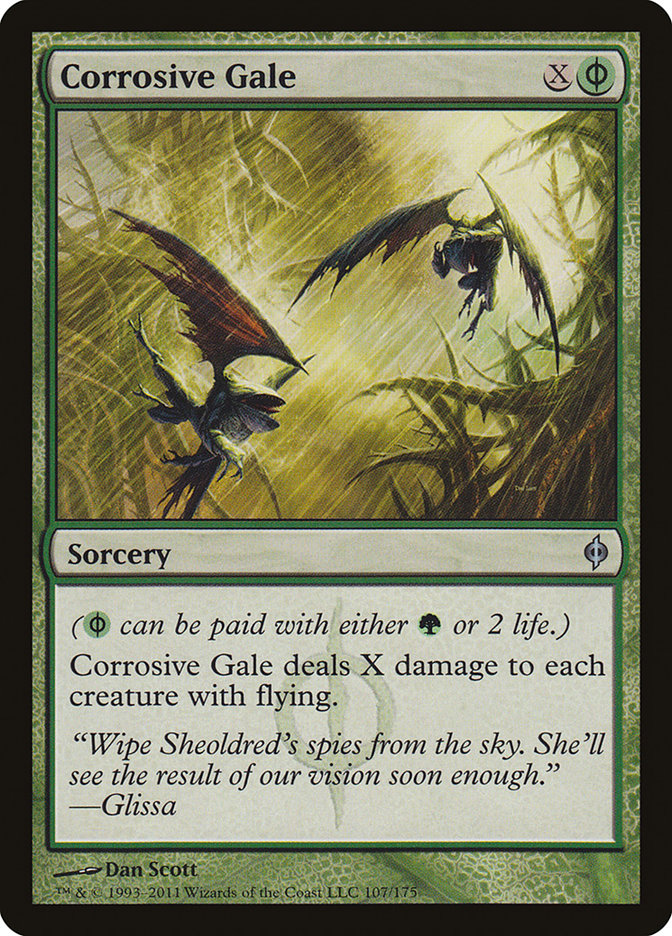 Corrosive Gale [New Phyrexia] | Black Swamp Games
