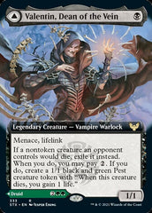 Valentin, Dean of the Vein // Lisette, Dean of the Root (Extended Art) [Strixhaven: School of Mages] | Black Swamp Games